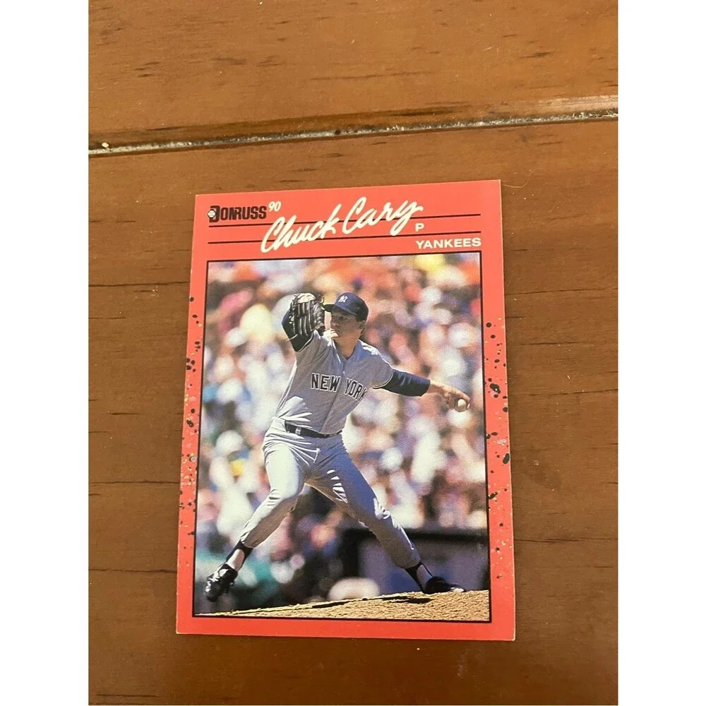 1990 Donruss New York Yankees Baseball Card Trading Card